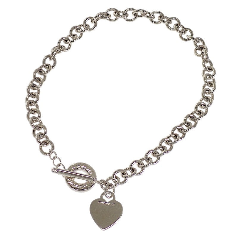 ティファニー TIFFANY&Co. ハートタグ トグル チェーン ネックレス シルバー925 レディース メンズ【中古】【Aランク】