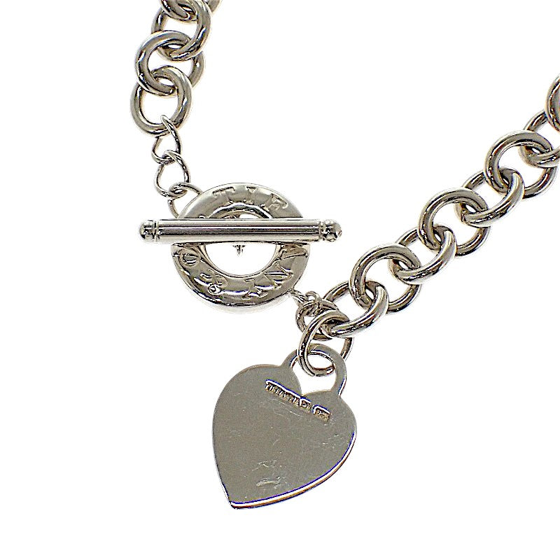 ティファニー TIFFANY&Co. ハートタグ トグル チェーン ネックレス シルバー925 レディース メンズ【中古】【Aランク】