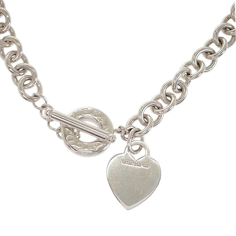 ティファニー TIFFANY&Co. ハートタグ トグル チェーン ネックレス シルバー925 レディース メンズ【中古】【Aランク】