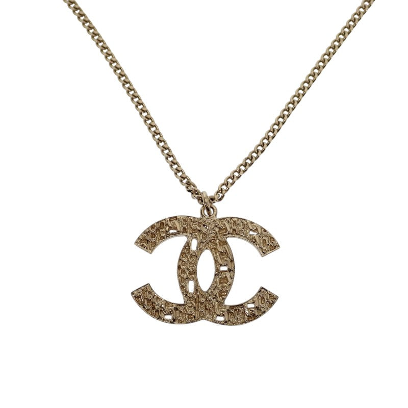 シャネル CHANEL ココマーク 100周年 ヴィンテージ A64826 X01060 ネックレス メタル ゴールド レディース メンズ【中古】【ABランク】