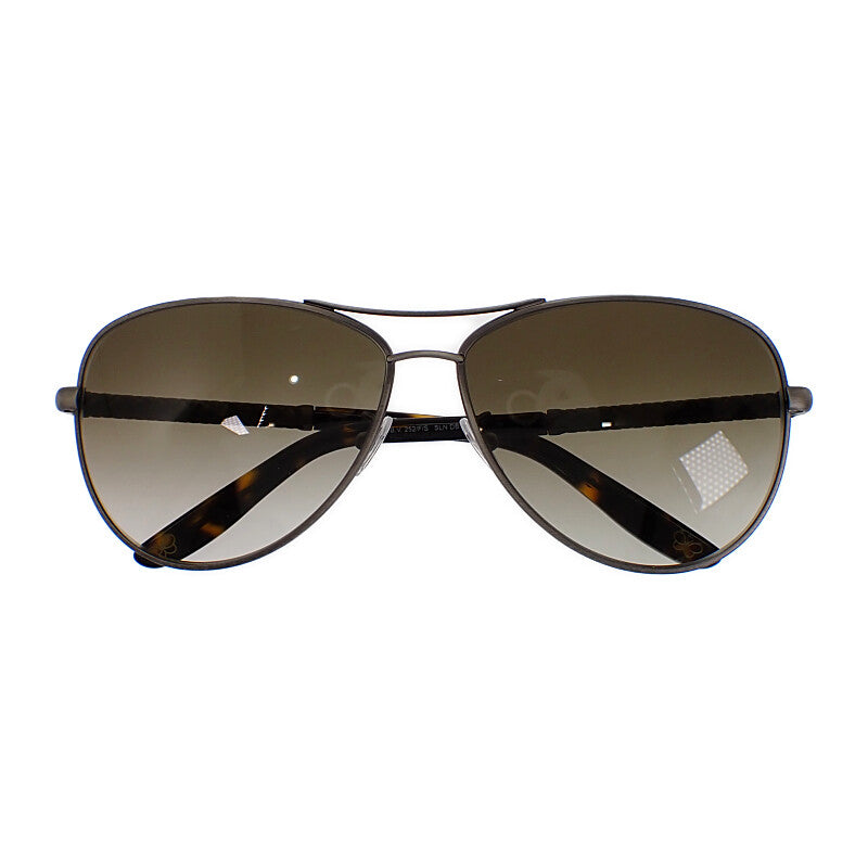 ボッテガヴェネタ BOTTEGA VENETA イントレチャート べっ甲色 B･V252F/S サングラス メタル ブラウン 61□12/135 レディース【中古】【ABランク】