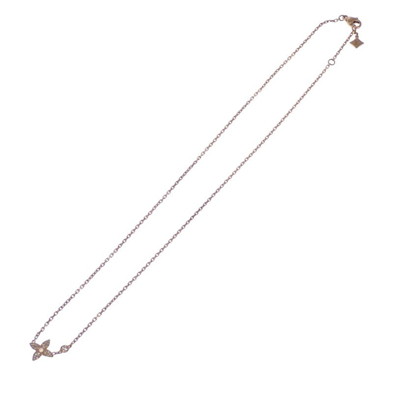 ルイヴィトン LOUIS VUITTON イディールブロッサム Q93871 ネックレス K18ピンクゴールド ダイヤモンド レディース【中古】【Aランク】