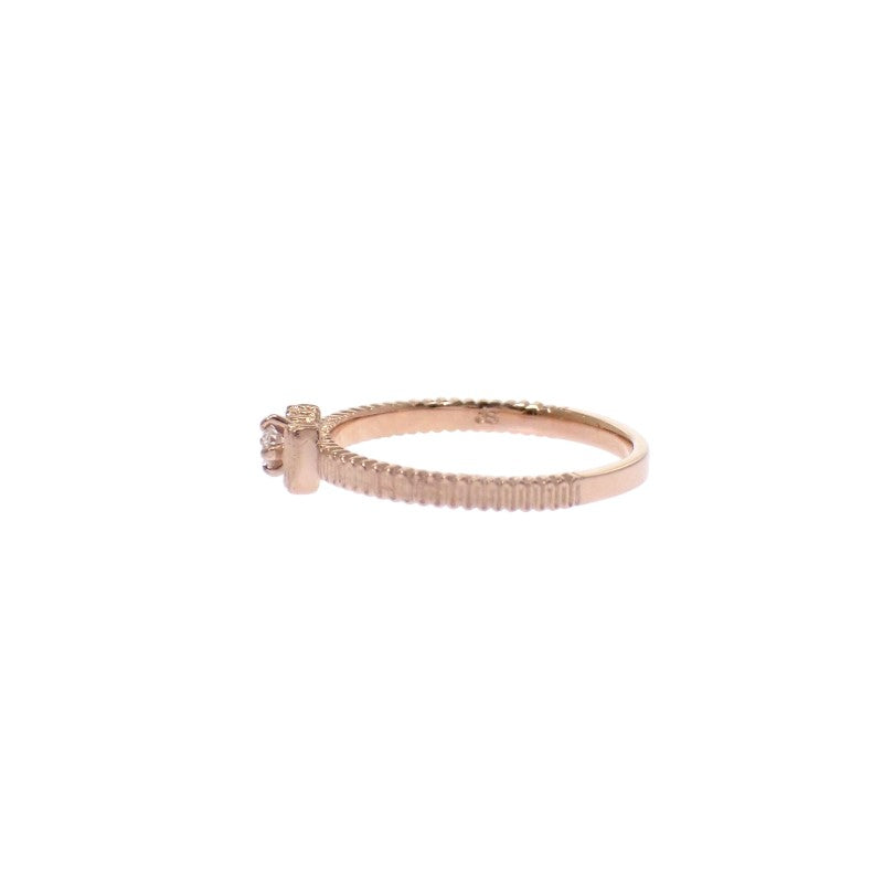 JILLSTUART Ribbon Ring Size 3 K10 Pink Gold Gold Diamond Women's [Used] [A Rank]