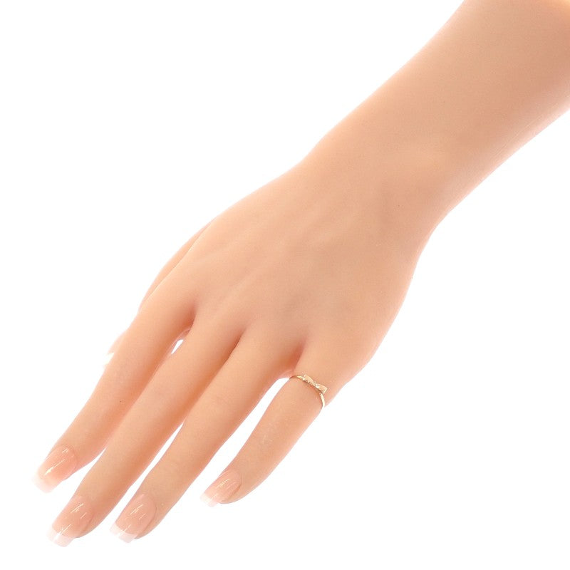 ete リボン ピンキーリング ananコラボ 3号 リング K10ピンクゴールド ダイヤモンド レディース【中古】【Aランク】