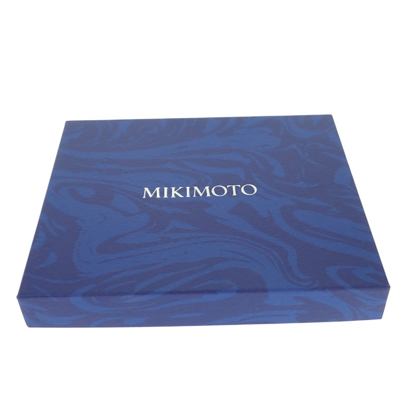 MIKIMOTO Black Pearl Necklace K18 White Gold Women's [Used] [A Rank]