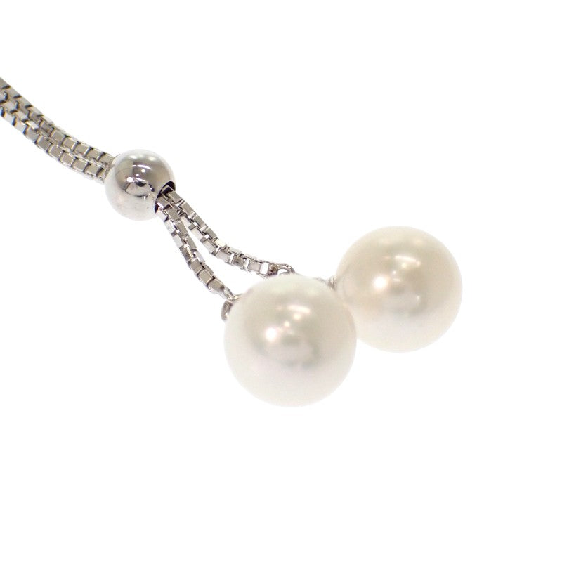 TASAKI Akoya Pearl Necklace K18 White Gold Akoya Pearl Ladies [Used] [A Rank]