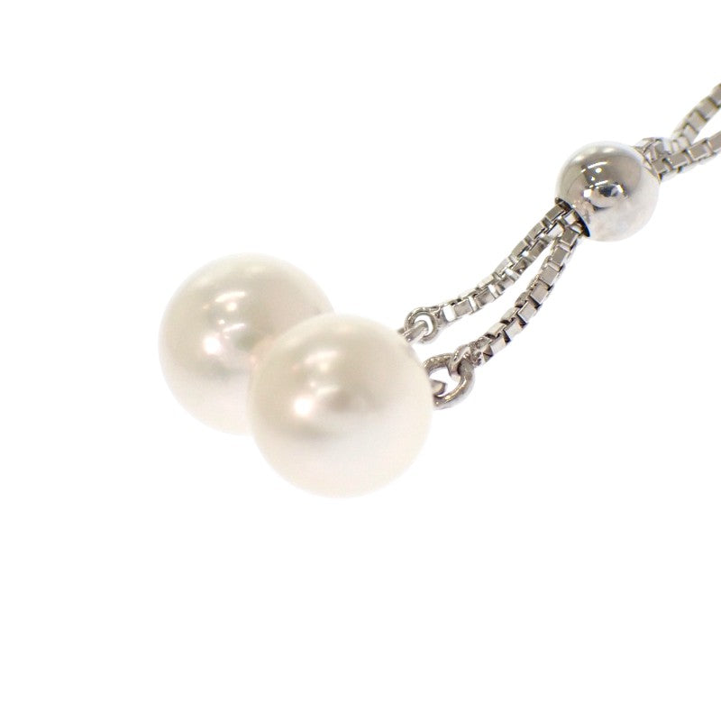 TASAKI Akoya Pearl Necklace K18 White Gold Akoya Pearl Ladies [Used] [A Rank]