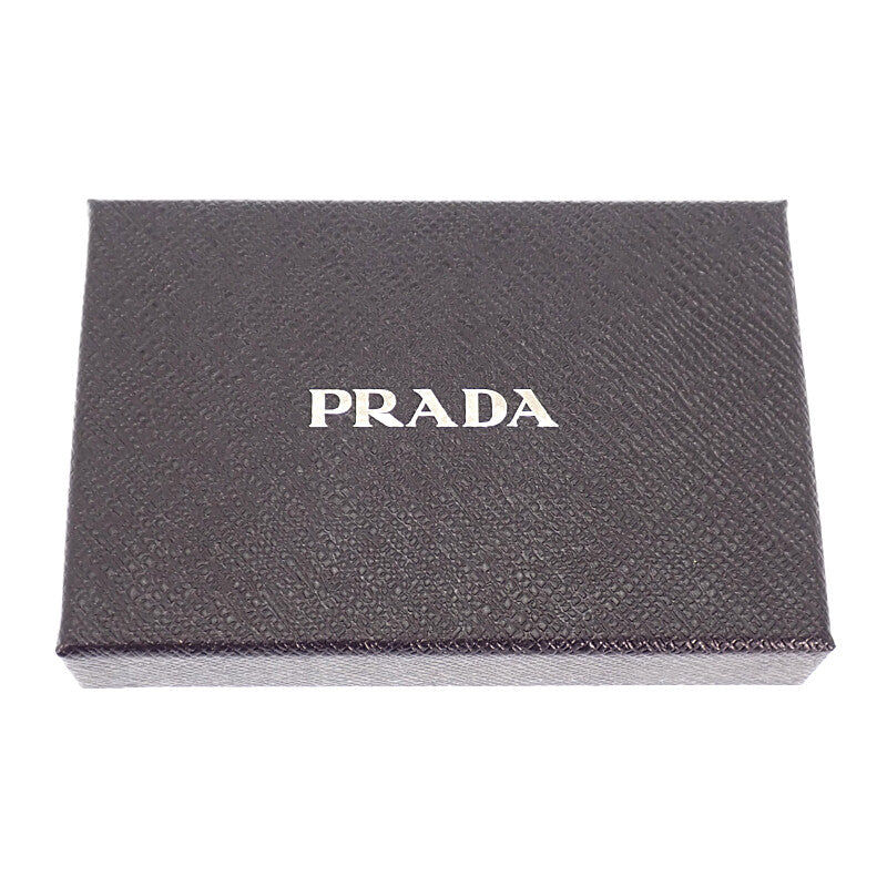 PRADA VITELLO 1MC053 2DDU F0236 Card Case Leather Pink CIPRIA Gold Hardware Women's [Used] [A Rank]