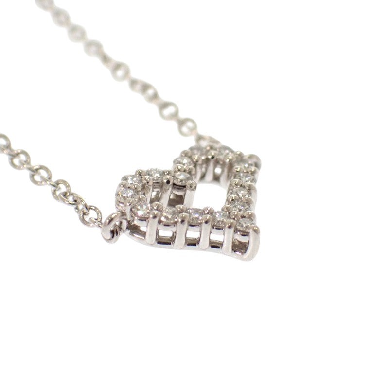 ティファニー TIFFANY&Co. センチメンタルハート ブレスレット Pt950プラチナ ダイヤモンド レディース【中古】【Aランク】
