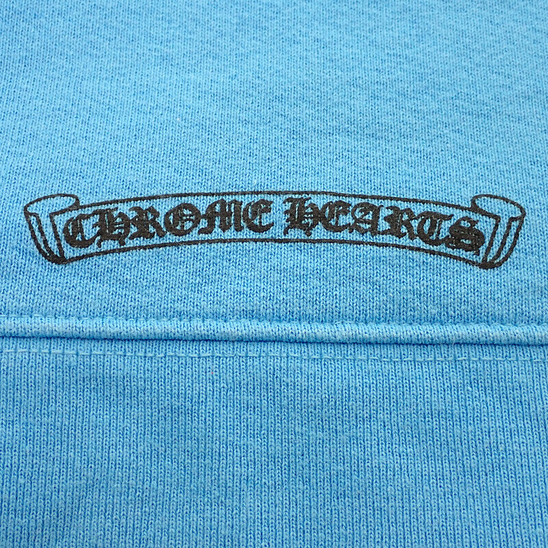 CHROME HEARTS Matty Boy Collaboration Hoodie XL 408154464 680 Cotton Blue Men's [Used] [B Rank]
