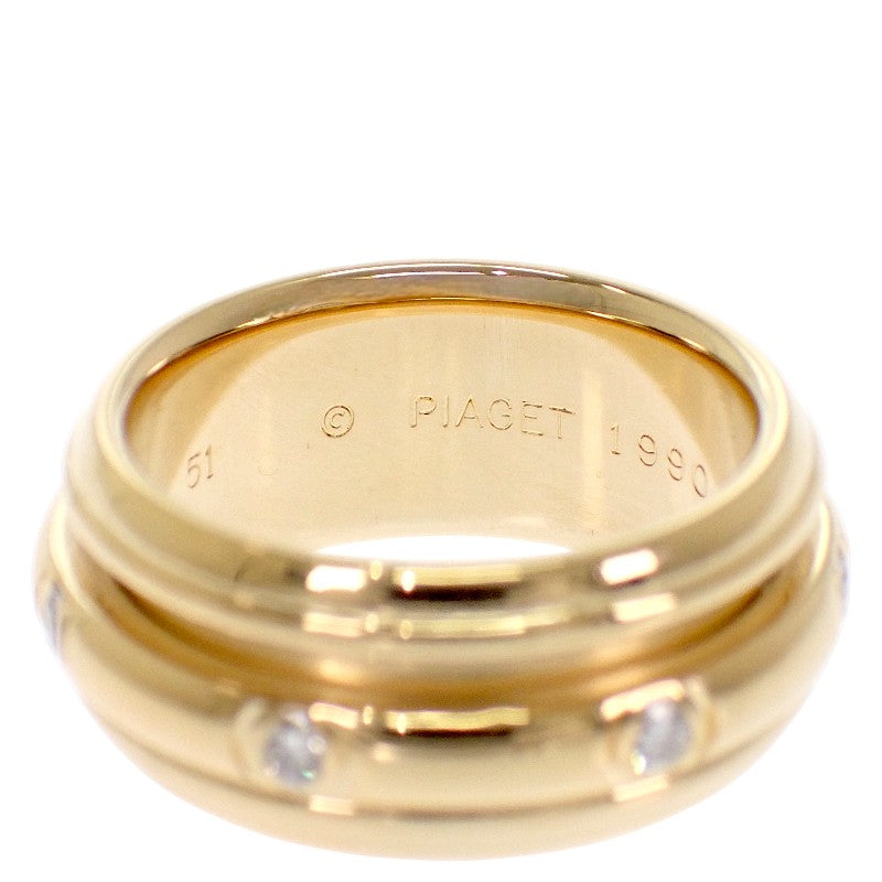 ピアジェ PIAGET ポセション 11号 リング K18イエローゴールド ダイヤモンド #51 レディース【中古】【Aランク】