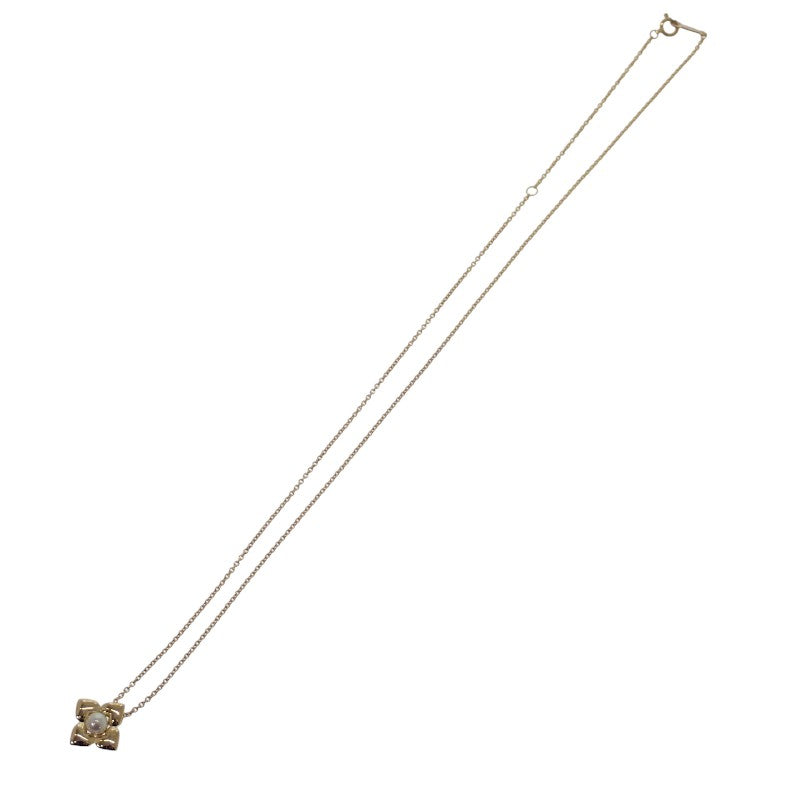 ミキモト MIKIMOTO 1粒パール ペンダント ネックレス K18イエローゴールド パール レディース【中古】【Aランク】