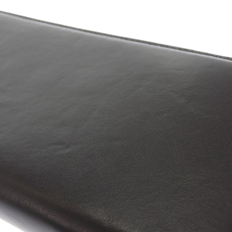 Chloe Long Zip Wallet CHC23AP970I10001 Calf Black Gold Hardware Women's Bi-fold Wallet [Used] [AB Rank]