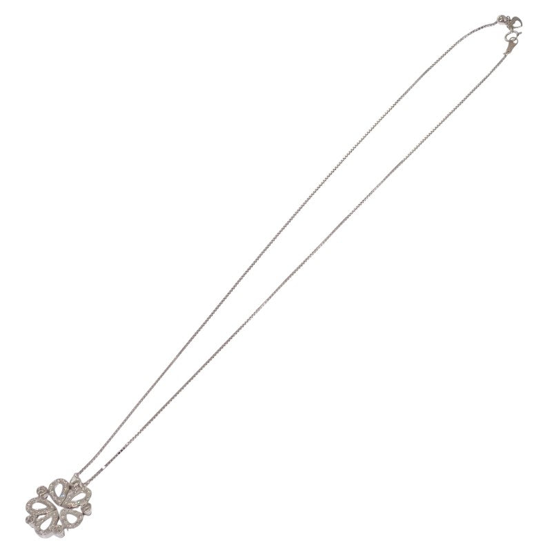 タサキ TASAKI ダイヤモンド マグネット ネックレス K18ホワイトゴールド ダイヤモンド レディース【中古】【Aランク】