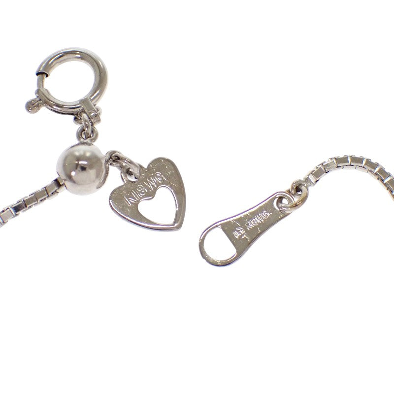 タサキ TASAKI ダイヤモンド マグネット ネックレス K18ホワイトゴールド ダイヤモンド レディース【中古】【Aランク】