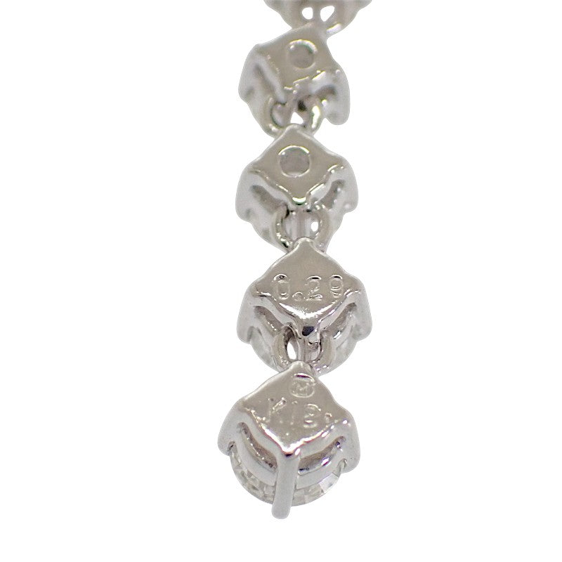 ミキモト MIKIMOTO ダイヤ ペンダント ネックレス K18ホワイトゴールド