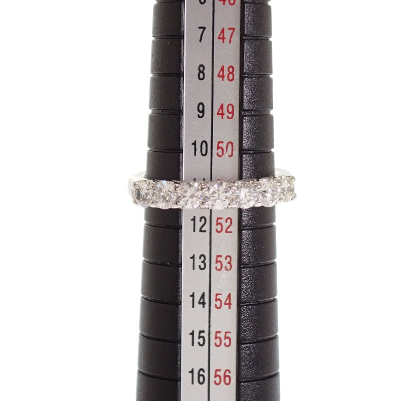 Design Jewelry Ring, size 11, Pt950 Platinum Diamond, for Women and Men, Unisex [Used] [A Rank]