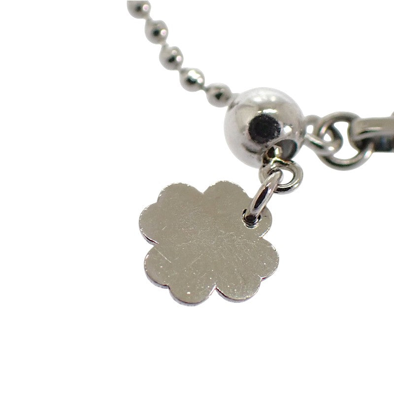 デザインジュエリー クローバー ネックレス Pt850プラチナ Pt900プラチナ ダイヤモンド レディース【中古】【Aランク】