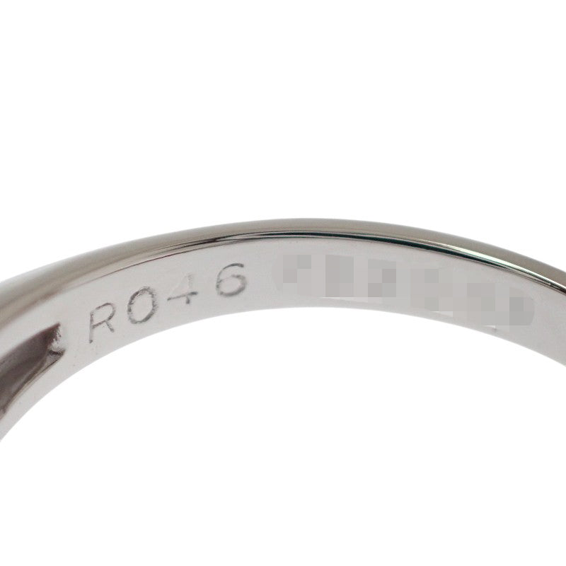 デザインジュエリー 8号 リング Pt900プラチナ ルビー ダイヤモンド レディース【中古】【Aランク】
