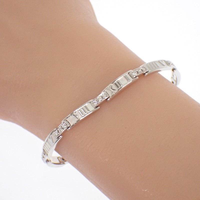 ティファニー TIFFANY&Co. アトラス ブレスレット K18ホワイトゴールド