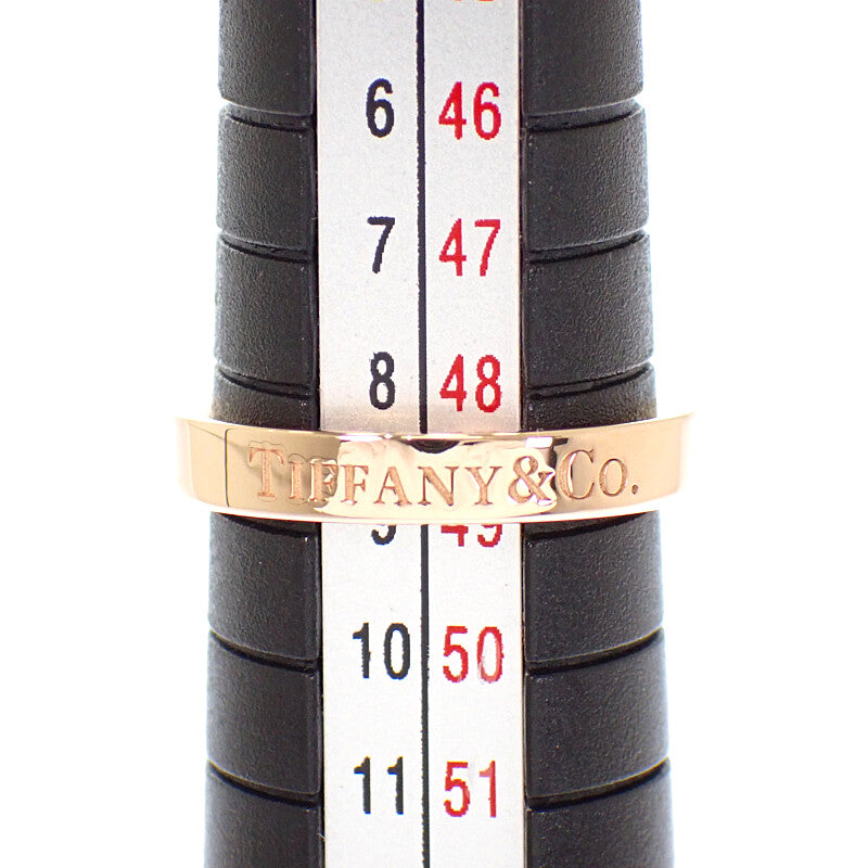 ティファニー TIFFANY&Co. フラット バンド 8.5号 リング K18ピンクゴールド レディース【中古】【Aランク】