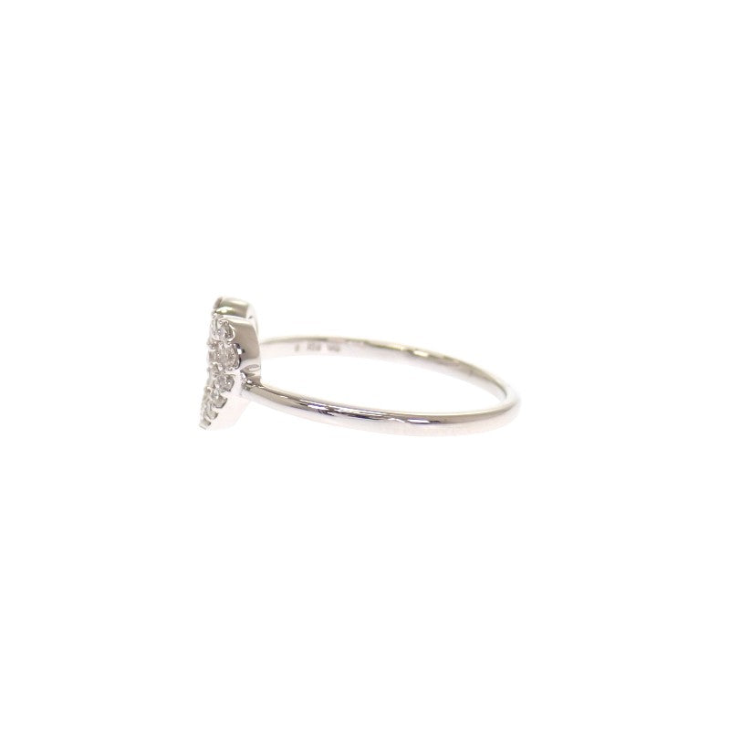 Design Jewelry Heart 11 Ring K18 White Gold Diamond Ladies