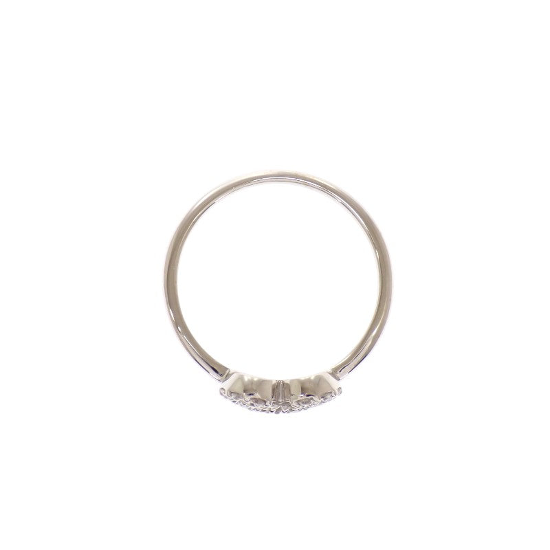 Design Jewelry Heart 11 Ring K18 White Gold Diamond Ladies