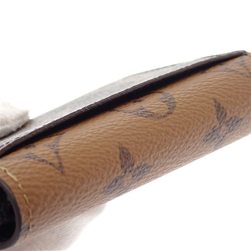 ルイヴィトン LOUIS VUITTON ポルトモネ ロザリ M82333 コインケース モノグラムリバースキャンバス ブラウン ゴールド金具 レディース【中古】【Aランク】