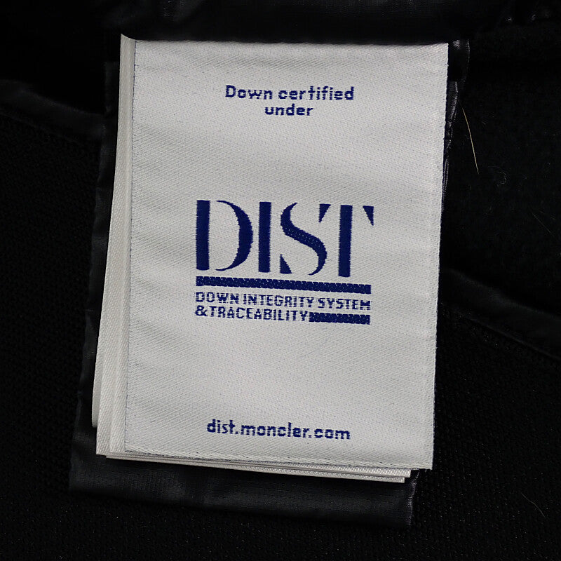 モンクレール MONCLER グルノーブル ダウン切り替え ブルゾン S K20979B00008C9043 ダウンジャケット ナイロン ブラック メンズ【中古】【ABランク】