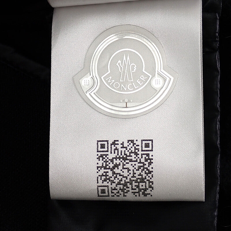 モンクレール MONCLER グルノーブル ダウン切り替え ブルゾン S K20979B00008C9043 ダウンジャケット ナイロン ブラック メンズ【中古】【ABランク】