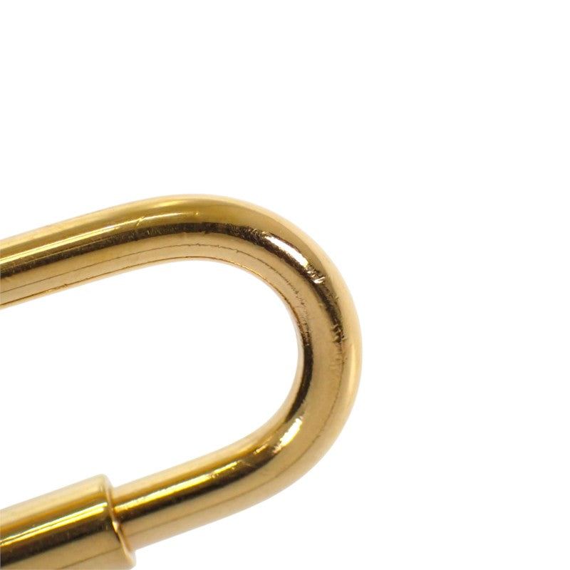 セリーヌ CELINE キーリング付き 10C662CA2.38NO コインケース ポリウレタン ブラック ゴールド金具 メンズ レディース【中古】【Aランク】