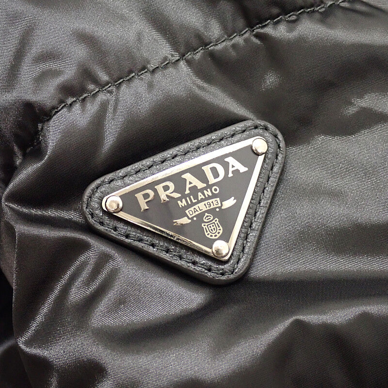 プラダ PRADA ノーカラー 38 29B831_R152_1DAB ダウンジャケット