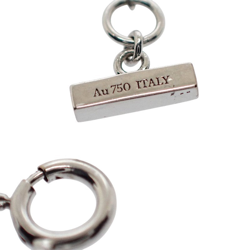 ティファニー TIFFANY&Co. サークル ペンダント 67467701 ネックレス K18ホワイトゴールド ターコイズ レディース【中古】【Aランク】