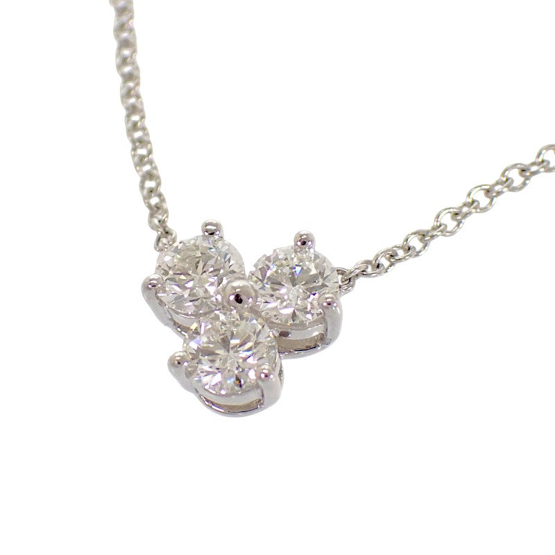 ティファニー TIFFANY&Co. アリア ペンダント ネックレス Pt950プラチナ ダイヤモンド レディース【中古】【Aランク】