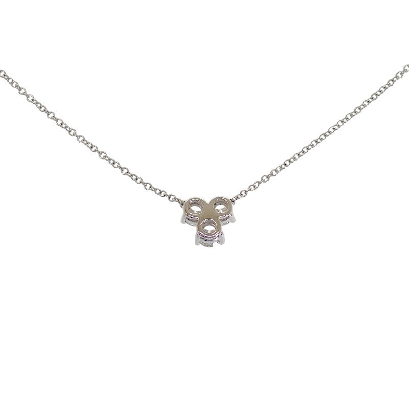 Tiffany & Co. Aria Pendant Necklace Pt950 Platinum Diamond Women's [Used] [A Rank]