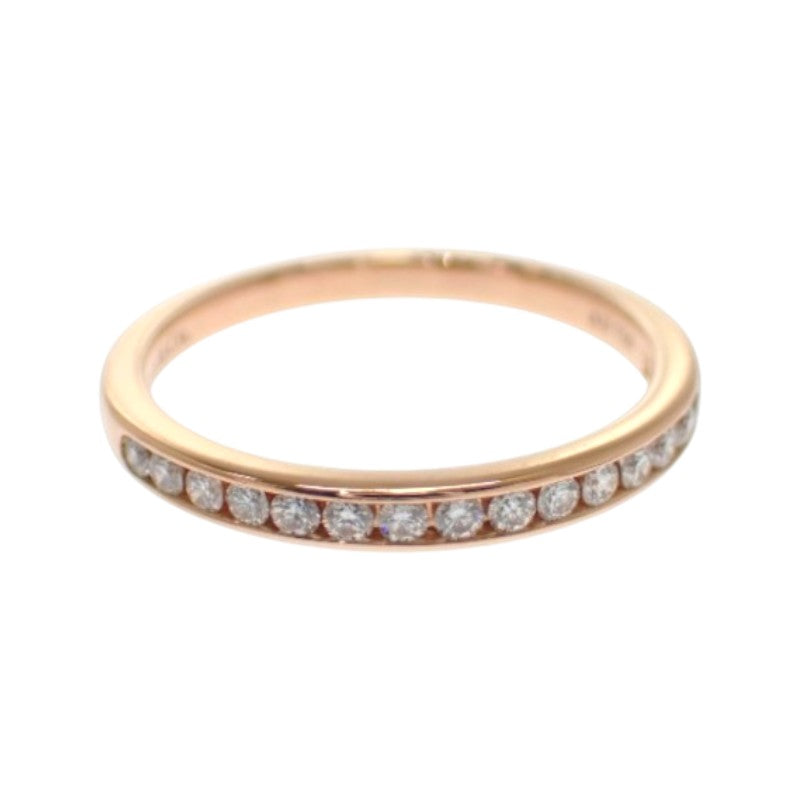 ティファニー TIFFANY&Co. ハーフサークル 10号 リング K18ピンクゴールド ゴールド ダイヤモンド レディース【中古】【Aランク】