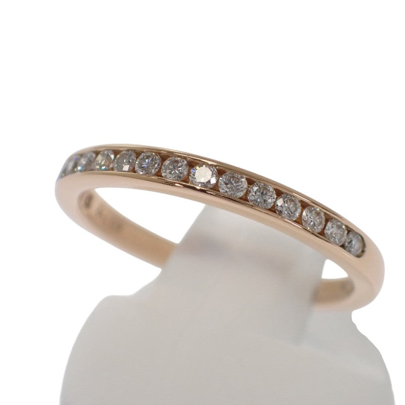 Tiffany & Co. Half Circle 10 Ring K18 Pink Gold Gold Diamond Ladies [Used] [A Rank]
