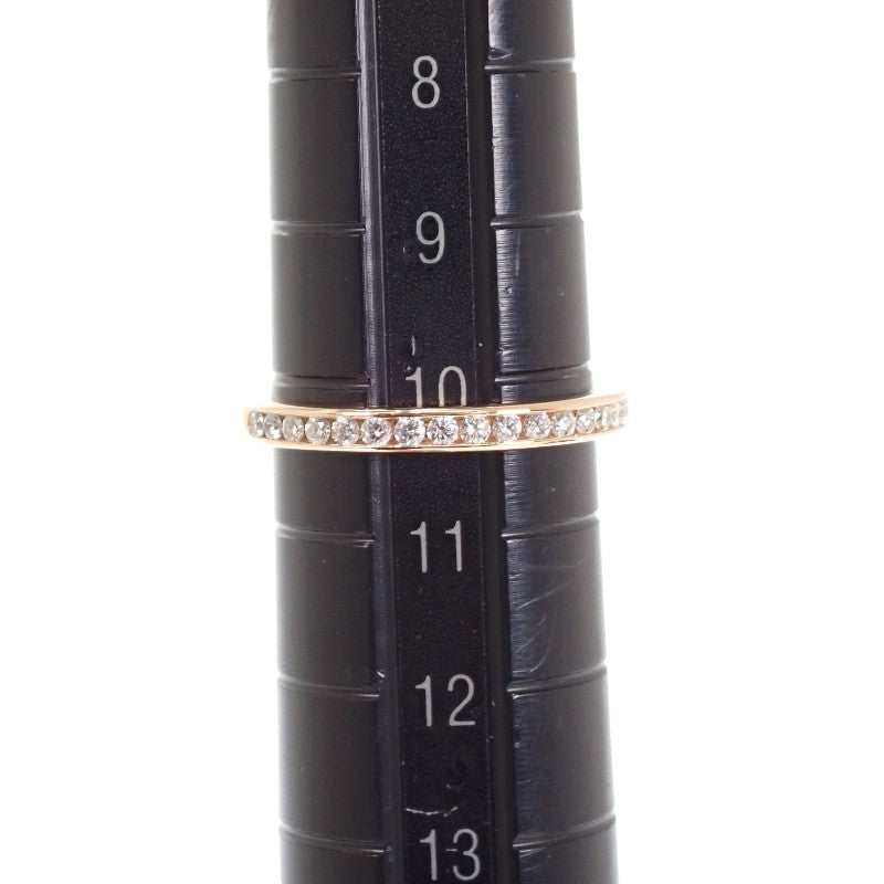 Tiffany & Co. Half Circle 10 Ring K18 Pink Gold Gold Diamond Ladies [Used] [A Rank]