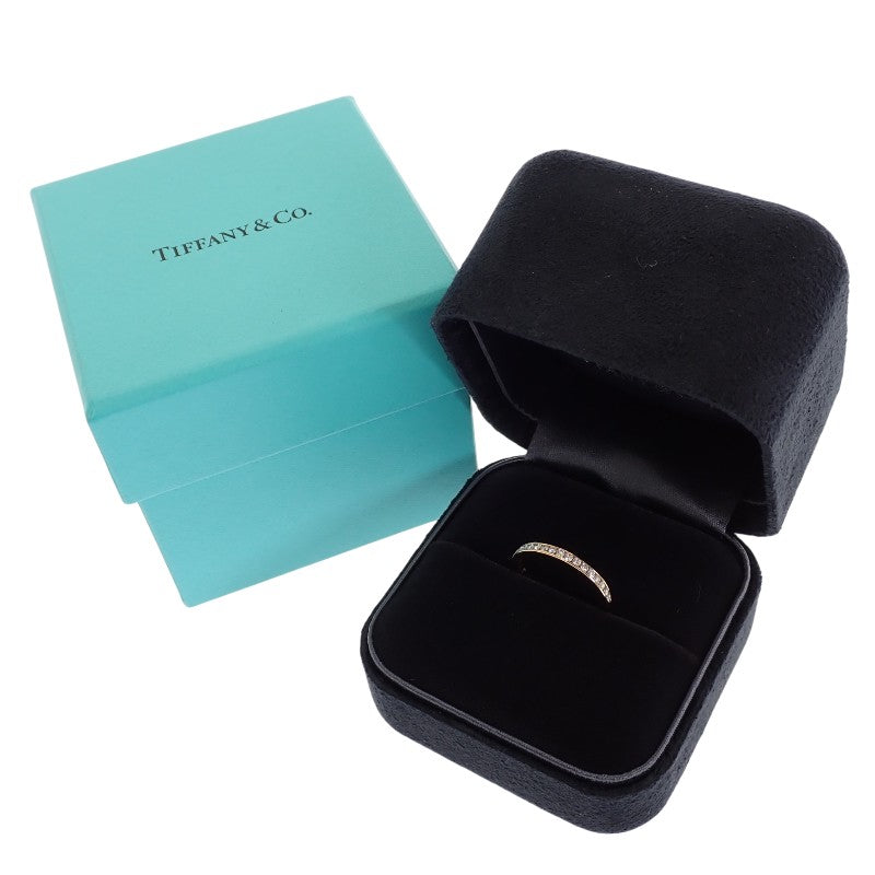 Tiffany & Co. Half Circle 10 Ring K18 Pink Gold Gold Diamond Ladies [Used] [A Rank]