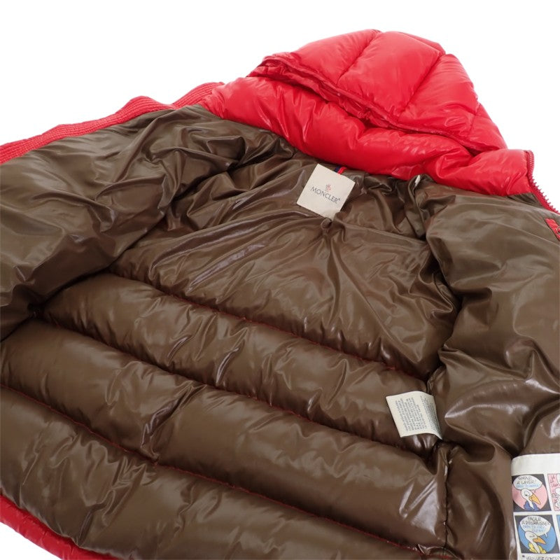モンクレール MONCLER MAYA マヤ 1 C20914036605 68950 ダウンジャケット ナイロン ダウン90%/フェザー10％ レッド メンズ【中古】【ABランク】