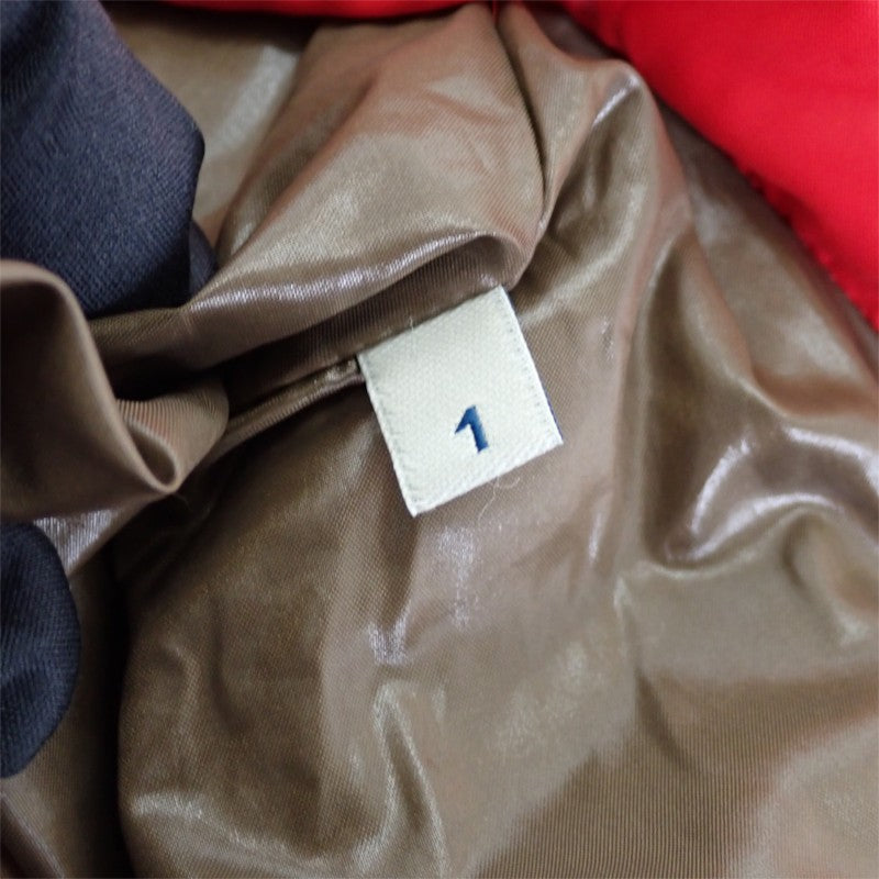 モンクレール MONCLER MAYA マヤ 1 C20914036605 68950 ダウンジャケット ナイロン ダウン90%/フェザー10％ レッド メンズ【中古】【ABランク】