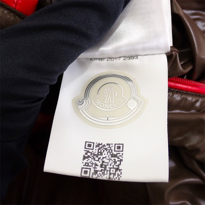 モンクレール MONCLER MAYA マヤ 1 C20914036605 68950 ダウンジャケット ナイロン ダウン90%/フェザー10％ レッド メンズ【中古】【ABランク】
