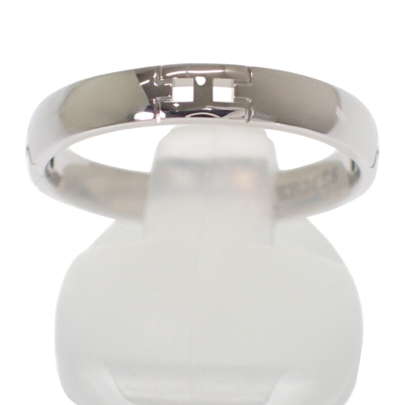エルメス HERMES ヘラクレス 18号 リング K18ホワイトゴールド #59 メンズ【中古】【Aランク】