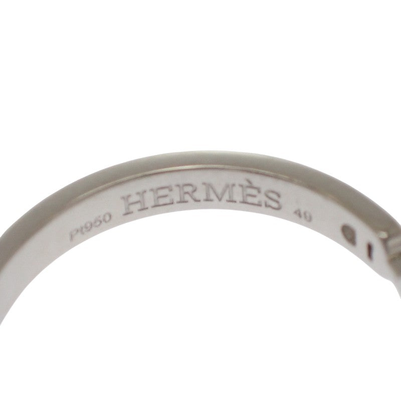 エルメス HERMES エヴァー・シェーヌダンクル 9号 リング Pt950プラチナ レディース【中古】【Aランク】