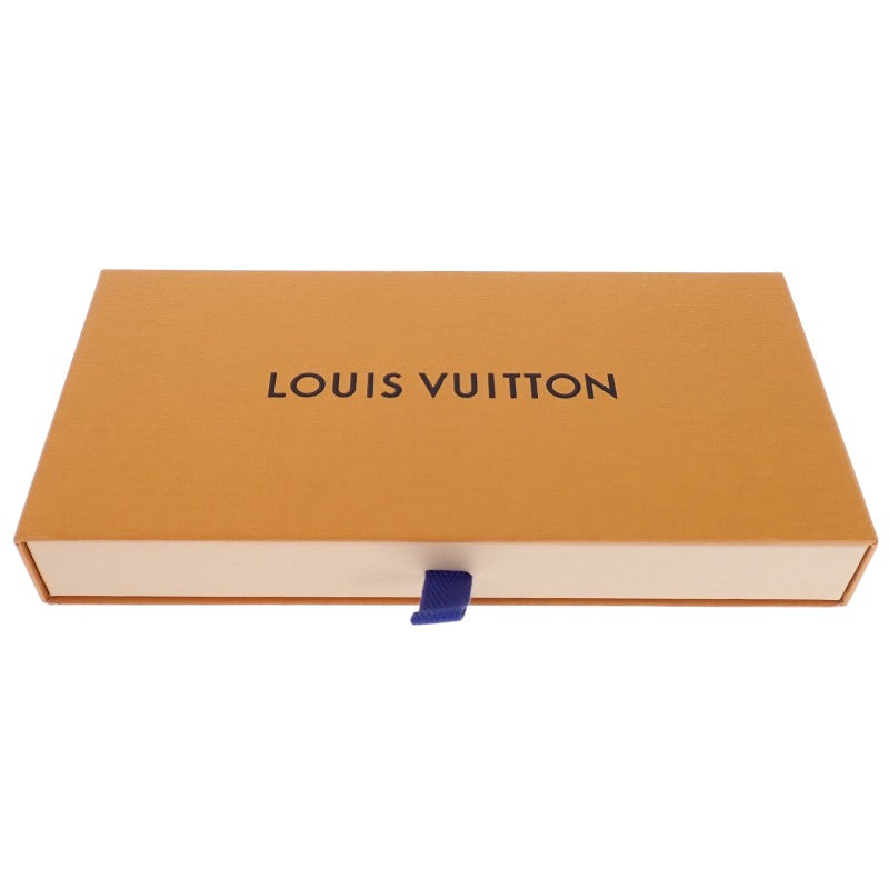 LOUIS VUITTON Bando BB Monogram Infinity M90682 Scarf Silk Black White Blanc Women's [Used] [A Rank]