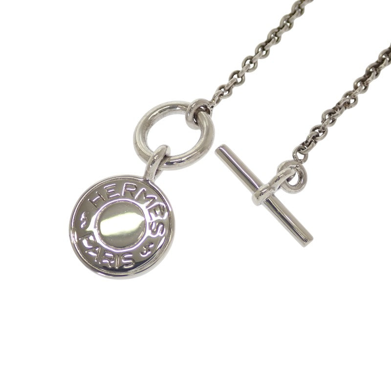 エルメス HERMES アミュレット エクスリブリス H104143B ネックレス シルバー925 レディース ユニセックス【中古】【Aランク】