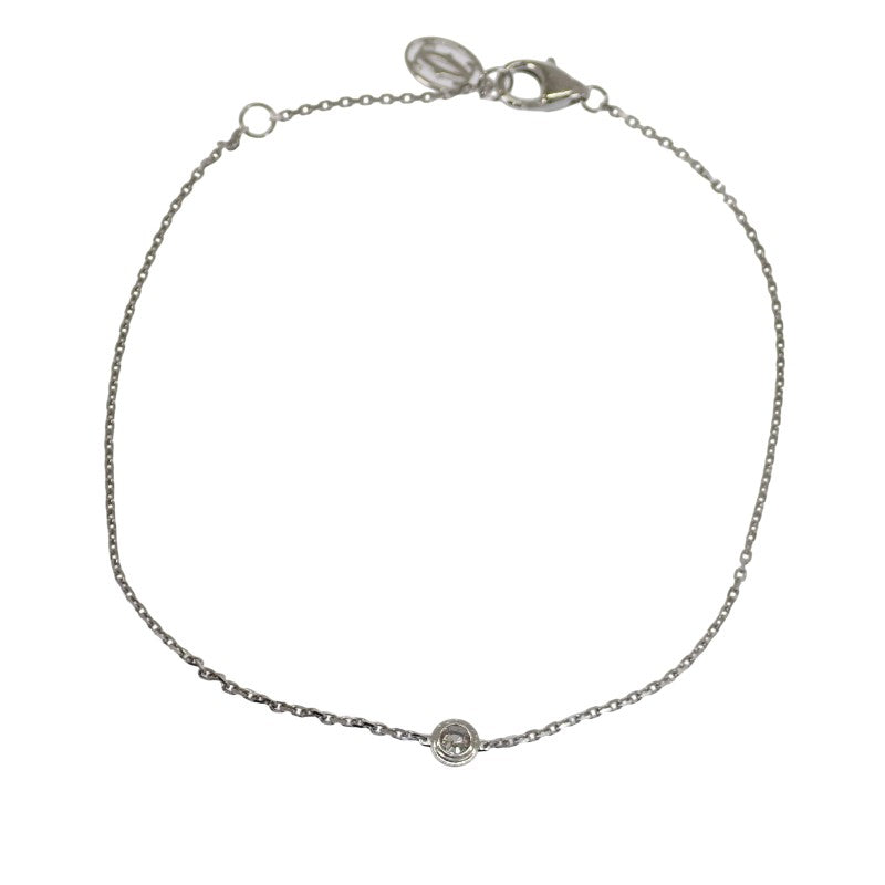 Cartier D'Amour XS B6045517 Bracelet K18 White Gold Diamond Women's [Used] [A Rank]
