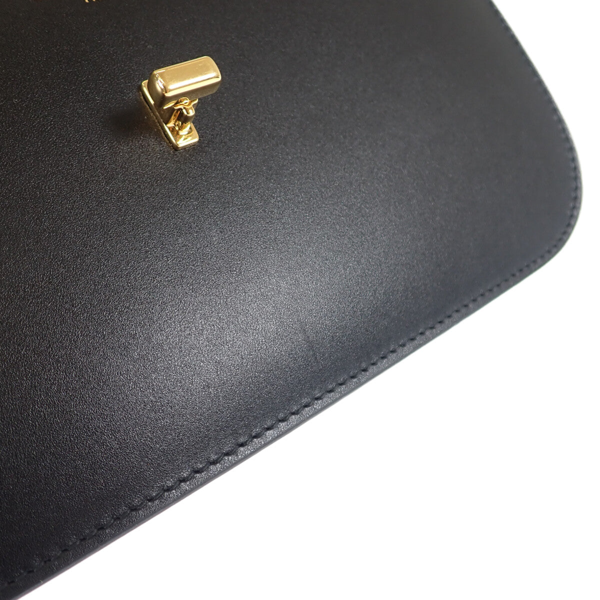 Dior 30 Montaigne Avenue Bag Small M9261UMOA_M900 Shoulder Bag Calf Black Gold Hardware Women's [Used] [A Rank]