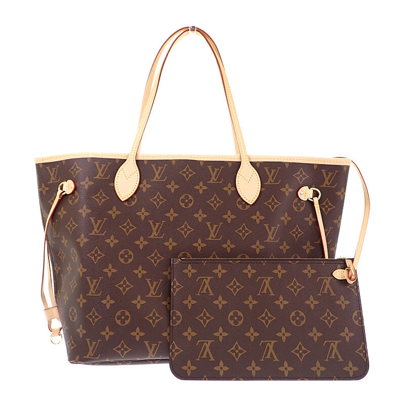ルイヴィトン LOUIS VUITTON ネヴァーフルMM M46975 モノグラム トートバッグ ローズベージュ レディース【中古】【Sランク】