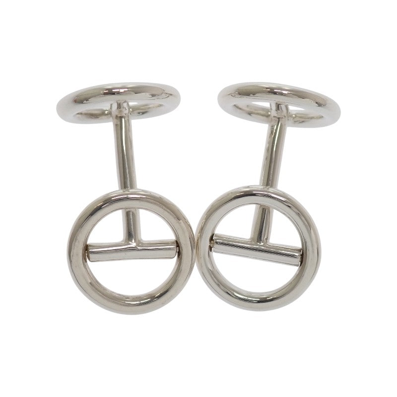HERMES Escapade Cufflinks Silver 925 Silver Men's [Used] [A Rank]